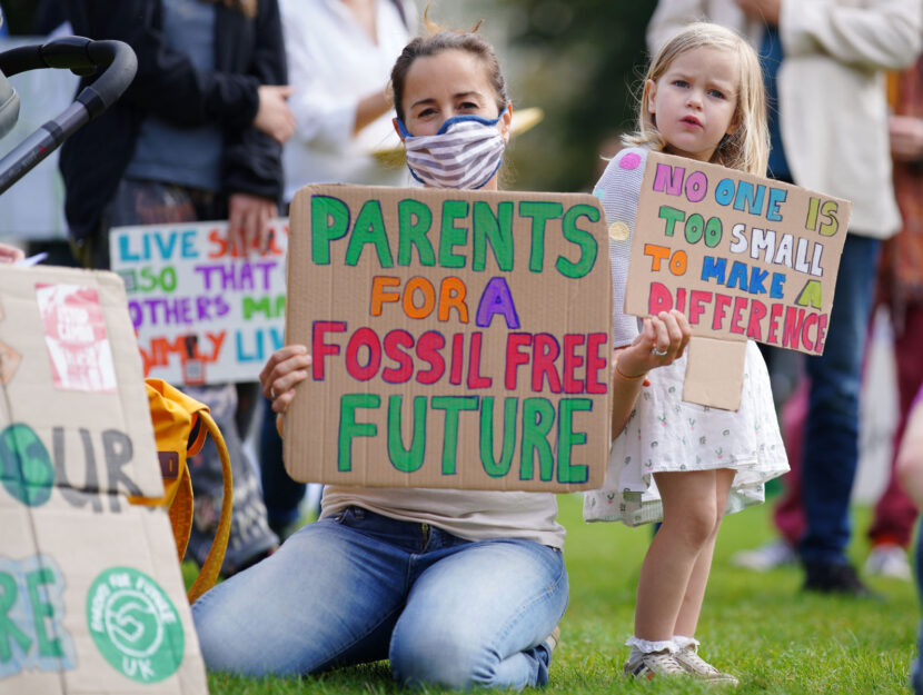 cop26 glasgow manifestazione