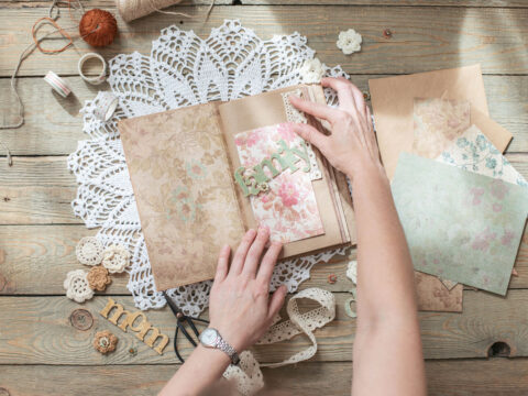 Scrapbooking: l'album dei ricordi per rilassarsi e fissare le idee