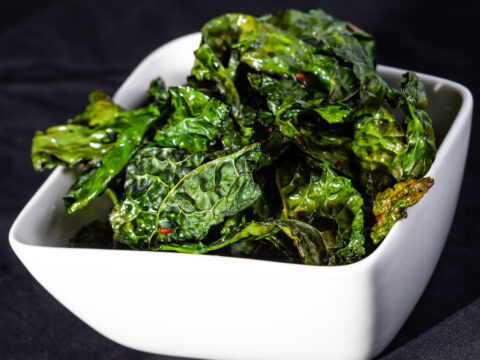 Chips di cavolo nero