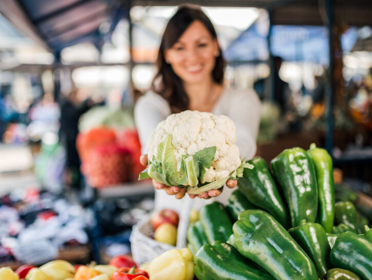 Cavolfiore: proprietà e valori nutrizionali