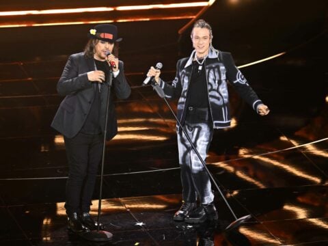 Irama e Gianluca Grignani a Sanremo 2022