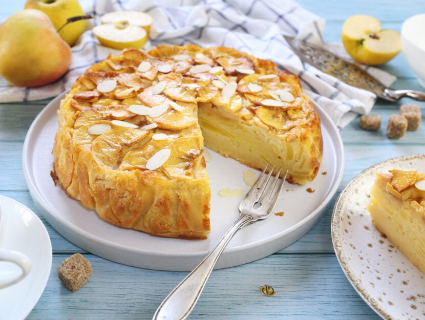 Torta con farina di mandorle