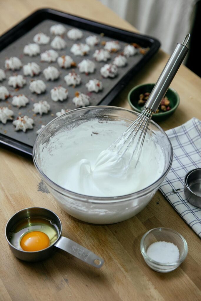 meringhe fatte in casa preparazione