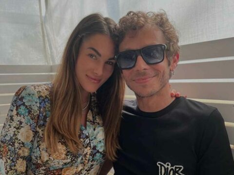 Valentino Rossi e la prima foto con la figlia Giulietta