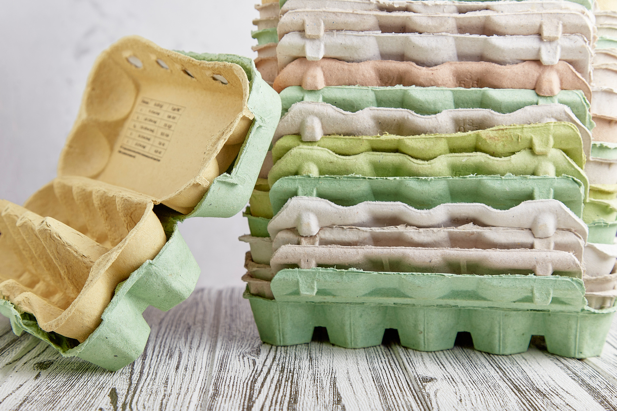 Contenitori Per Uova In Cartone - 50 Pezzi Da 10 Uova, Riciclabili E Biodegradabili - Foto 5