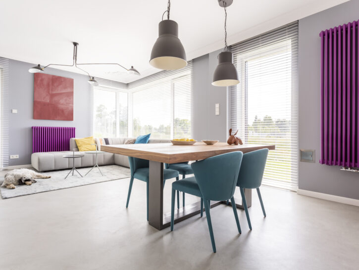 Termosifoni colorati: un’idea originale per rinnovare la tua casa