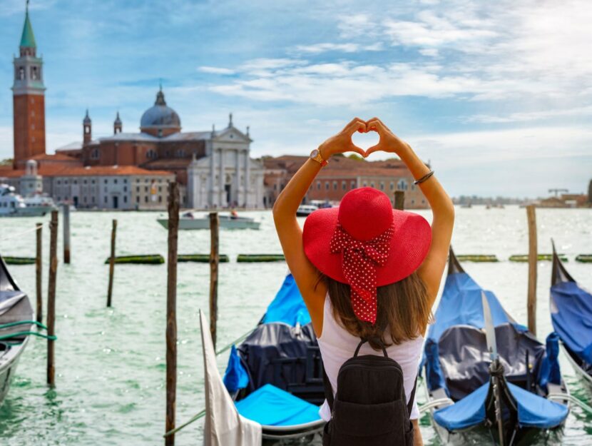 Ragazza a Venezia