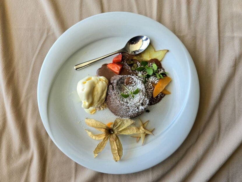 menu con fiori per la mamma