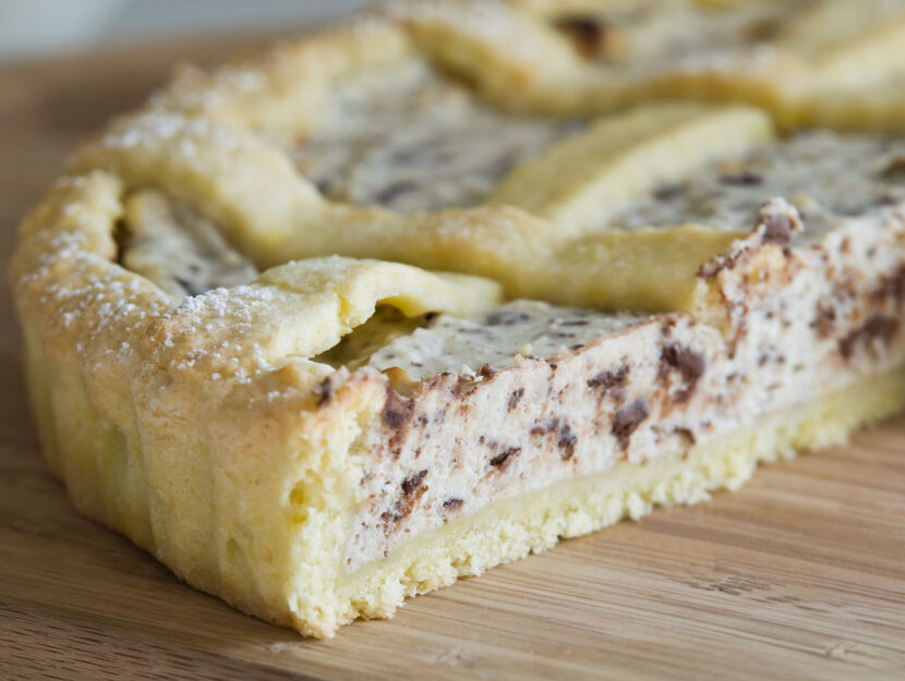 Torta ricotta e cioccolato