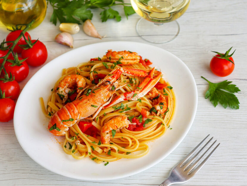 Linguine agli scampi