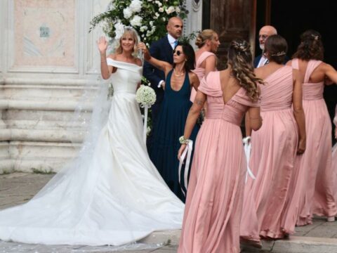 L'abito da sposa di Federica Pellegrini e i modelli da sogno 2022