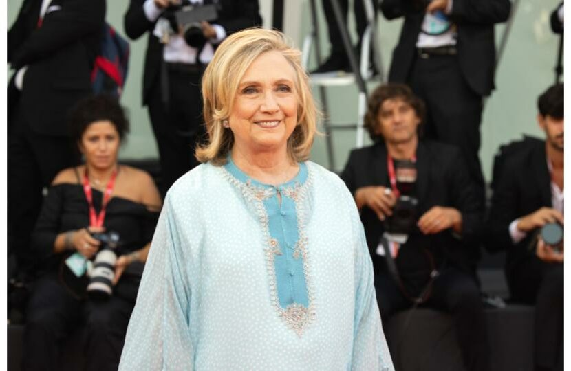 L'ex First Lady Hillary Clinton alla 79esima edizione del Festival del Cinema di Venezia