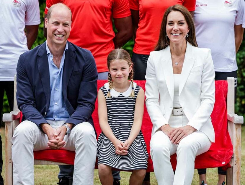 Kate Middleton, Principe William e Charlotte