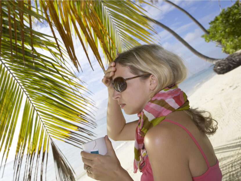 ammalarsi in vacanza spiaggia