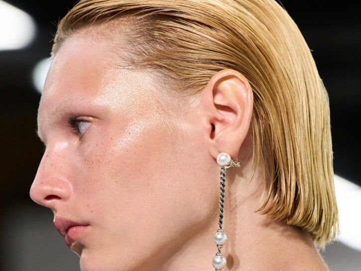 Wet look in base alla forma del tuo viso