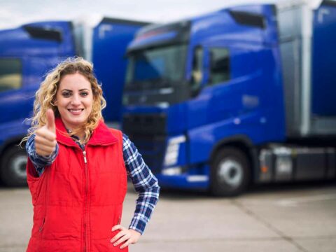 Donne camioniste: il record è italiano