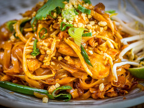 Spaghetti thailandesi (pad thai)