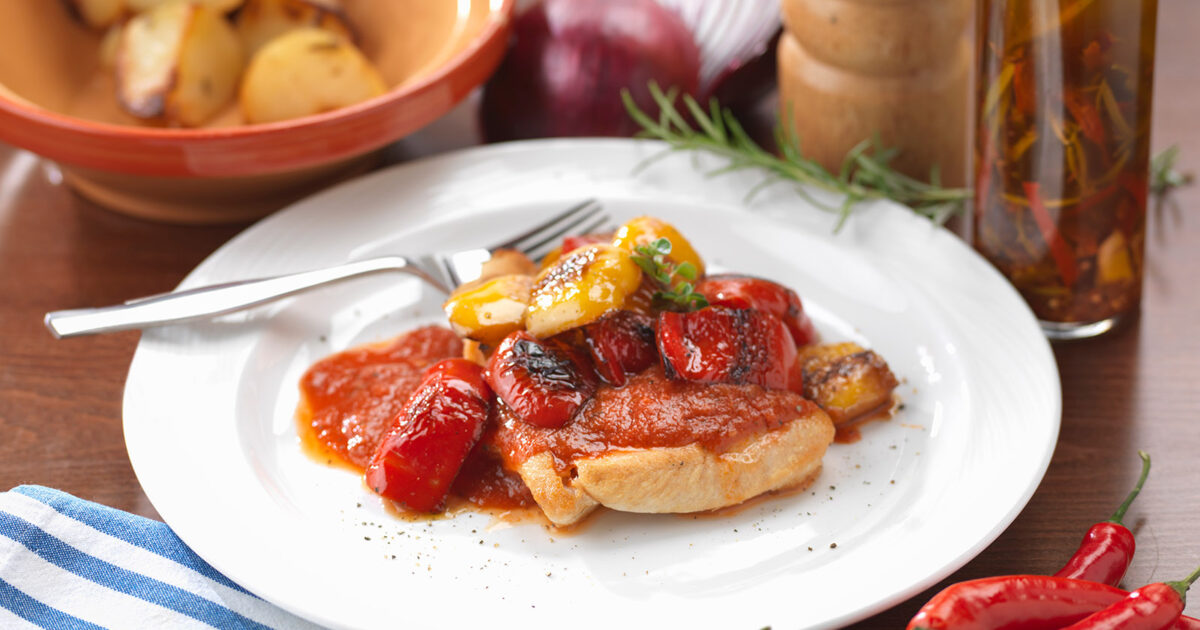 Pollo ai peperoni - Donna Moderna