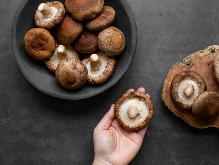 Come conservare i funghi shiitake