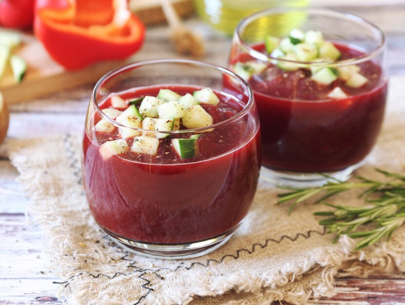 Gazpacho di barbabietole