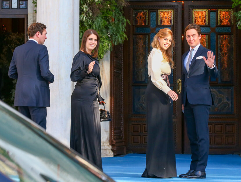 Le principesse Eugenie e Beatrice di York