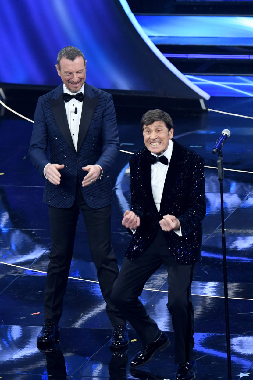Gianni Morandi e Amadeus