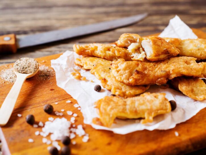 Baccalà fritto in pastella