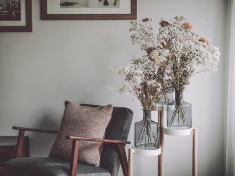 Come decorare la casa con fiori secchi