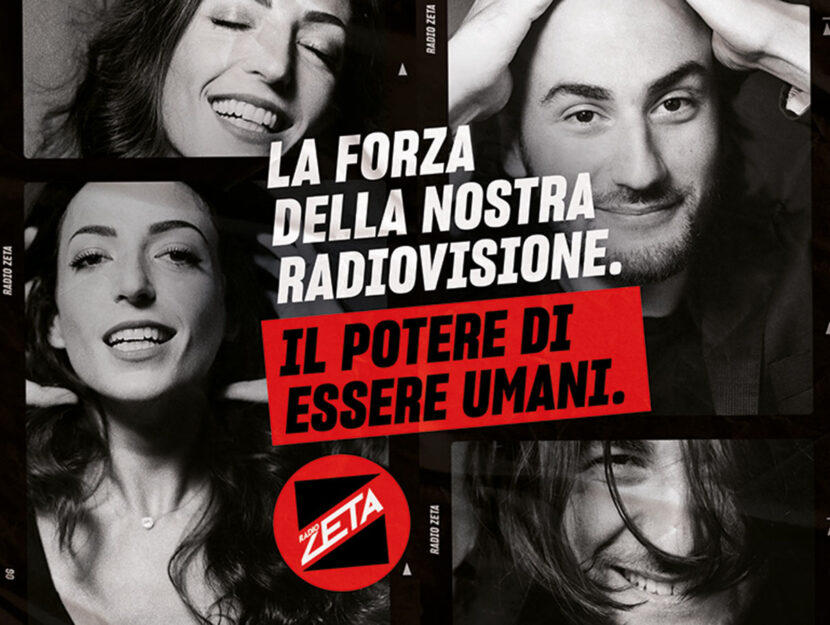 Un’immagine dell’ultima campagna di Rtl 102.5.