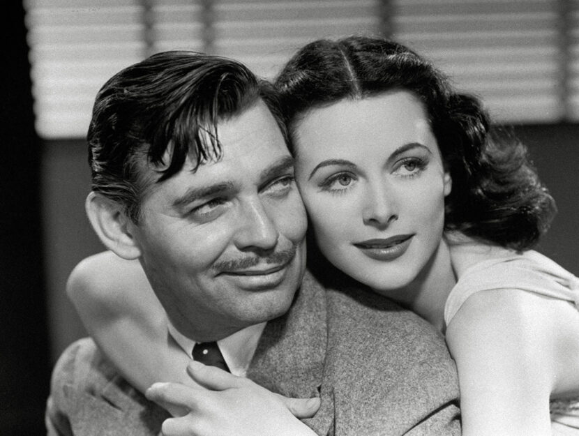Clark Gable ed Hedy Lamarr