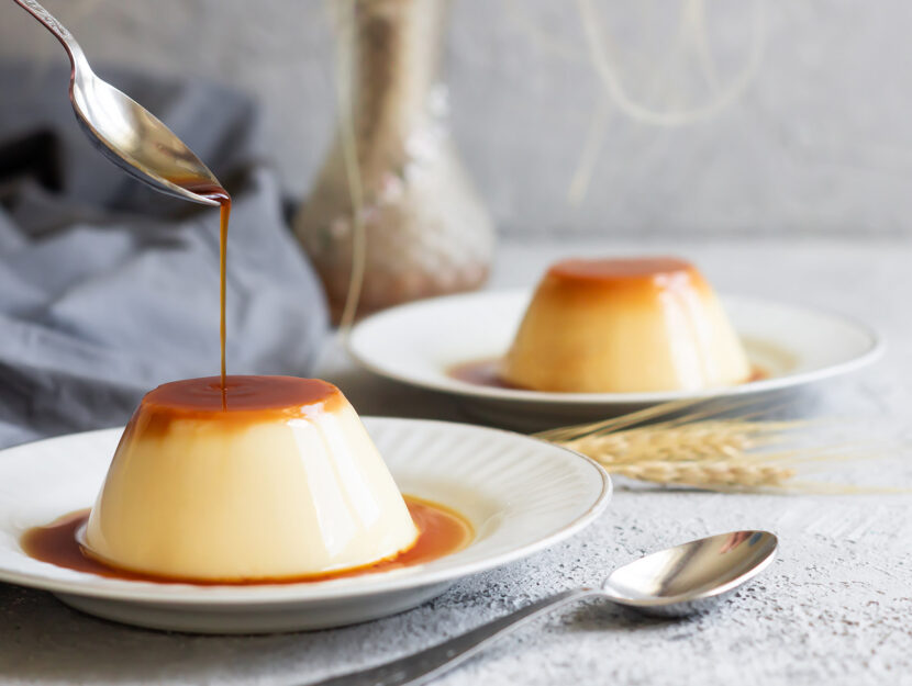 Cream caramel budino budini