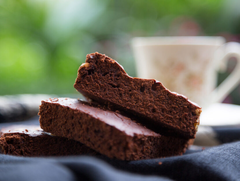 Fette di Torta al cioccolato tazza