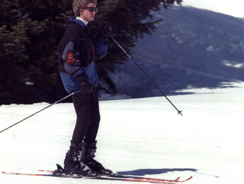 Lady Diana in montagna