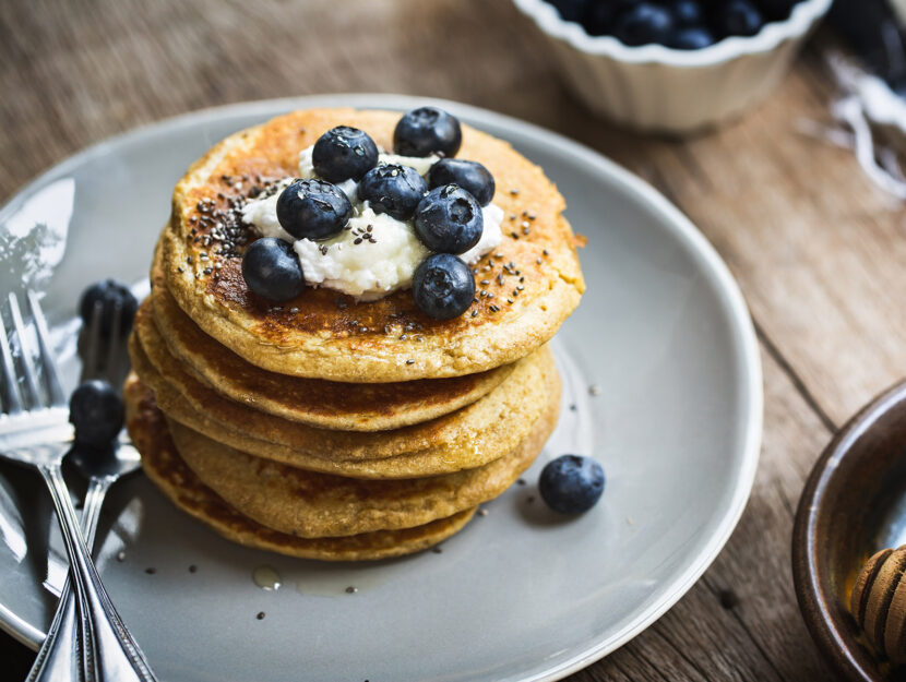 Pancake mirtilli Banana