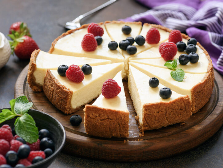 Cheesecake fredda con Philadelphia
