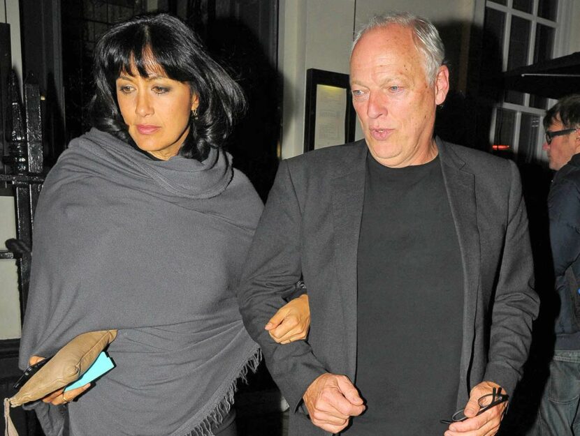 Polly Samson e David Gilmour