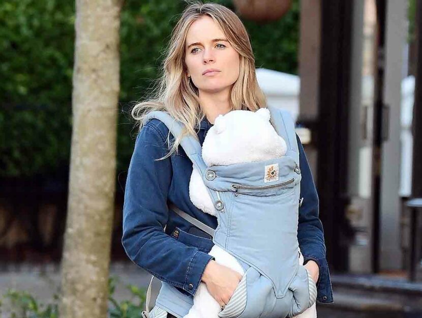 Cressida Bonas a spasso con il figlio Wilbour