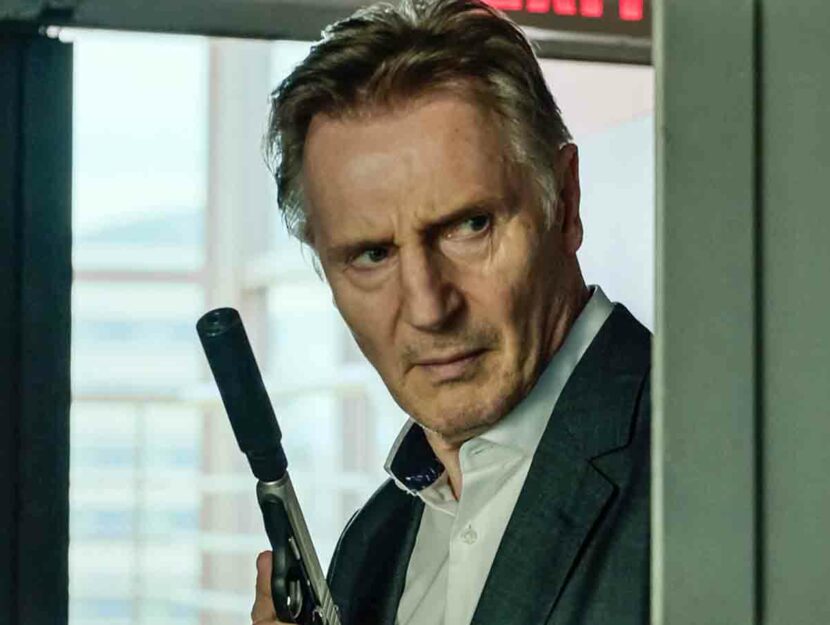 Liam Neeson nel film "Memory"