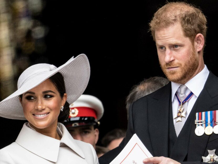 Il principe Harry e la moglie Meghan Markle