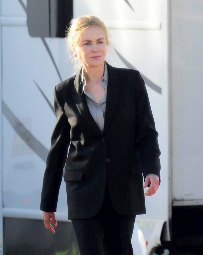 Nicole Kidman a Maiorca sul set di "Lioness"