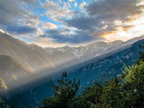 Trekking sul monte Olimpo: la Grecia d'inverno