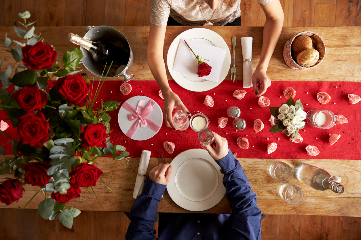 San Valentino: una tavola diversa dal solito - Atelier della Tavola