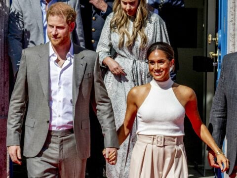 Harry e Meghan, nessuna crisi: di nuovo felici e sorridenti