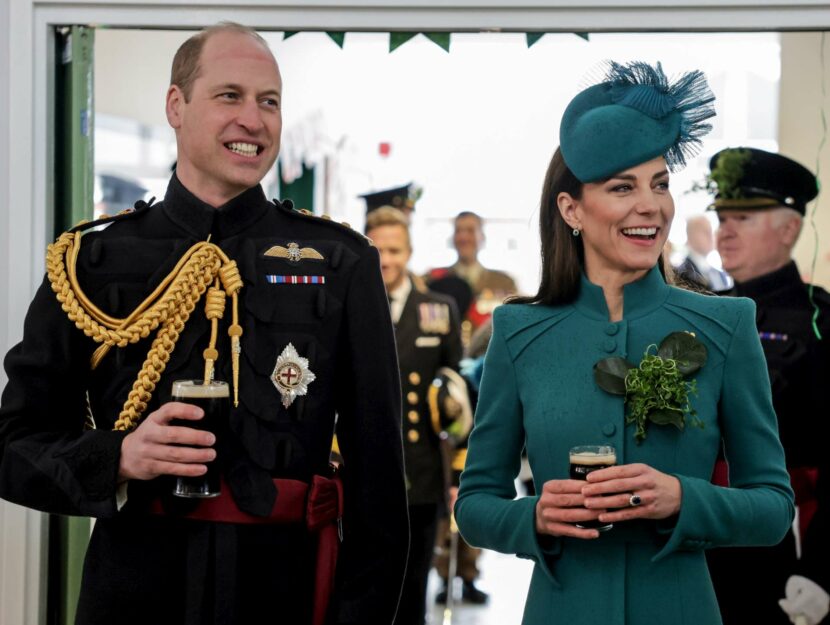 Il principe William e la moglie Kate Middleton