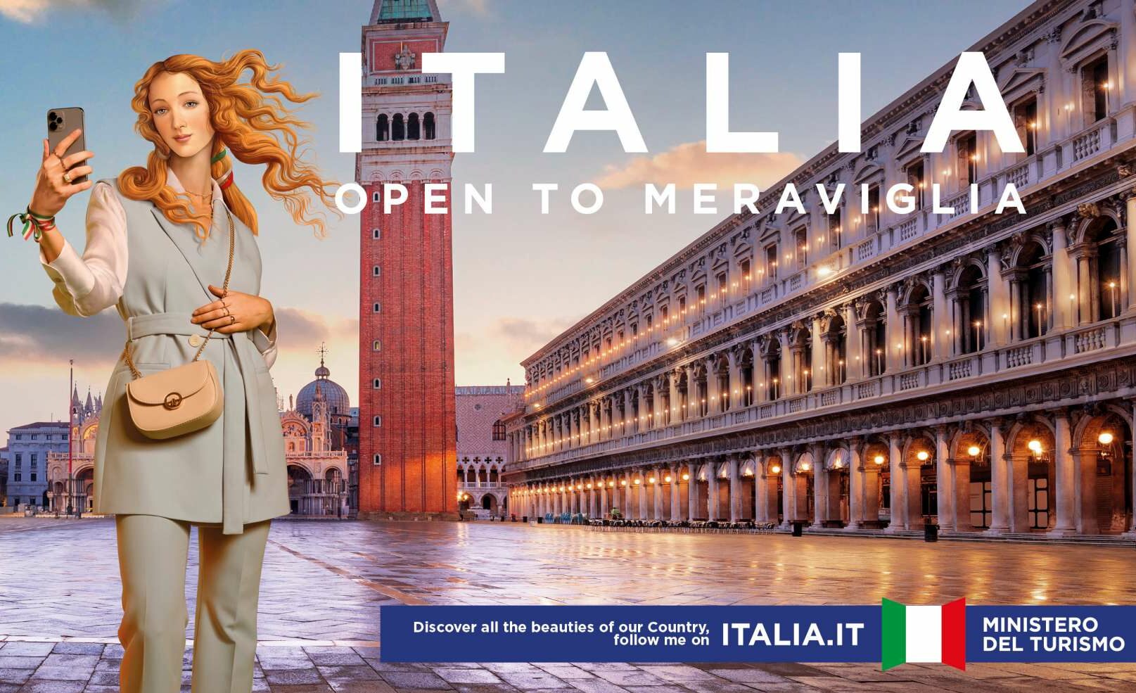 Turismo, la Venere di Botticelli diventa influencer