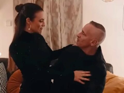 Eros Ramazzotti, l’amore con Dalila è social