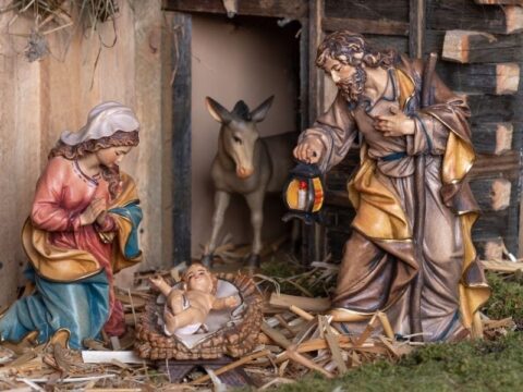 Come fare un fiume nel presepe