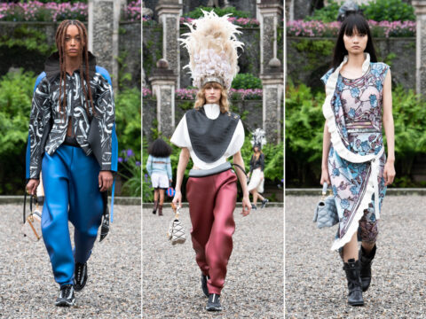 Louis Vuitton: la sfilata Cruise 2024 all'Isola Bella