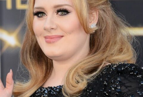 Adele (in rosso) sulla copertina del Time, make-up Marc Jacobs