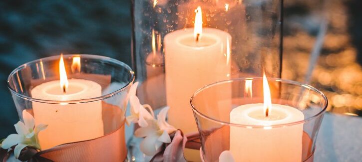 Candeline fai da te per un matrimonio romantico